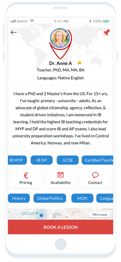 Tutor Around makes finding a Tutor in the USA or elsewhere a breeze!